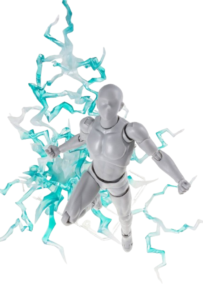 Figura trueno verde sh figuarts tamashii effect