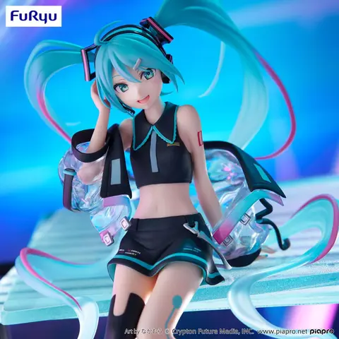 Reservar Figura Hatsune Miku Vocaloid Neon Cyber Noodle Stopper Furyu Figuras Estándar