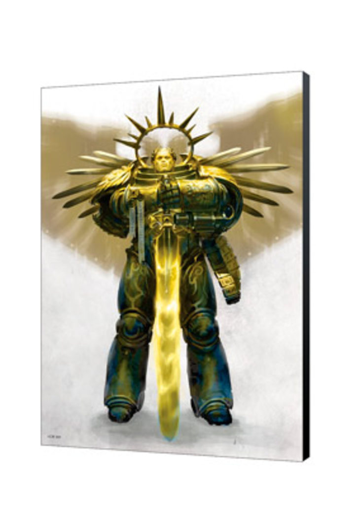 Guilliman Ascend Panel De Madera 36.6 x 50 cm Warhammer 40000