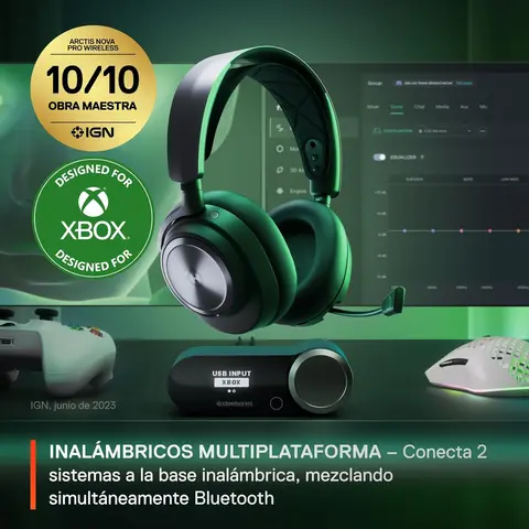 Comprar Auriculares Gaming Arctis Nova Pro X Inalámbricos Steelseries Xbox Series screen 6