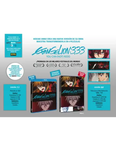 Comprar Evangelion: 3.33 You Can (Not) Redo. Edición DVD Estándar DVD