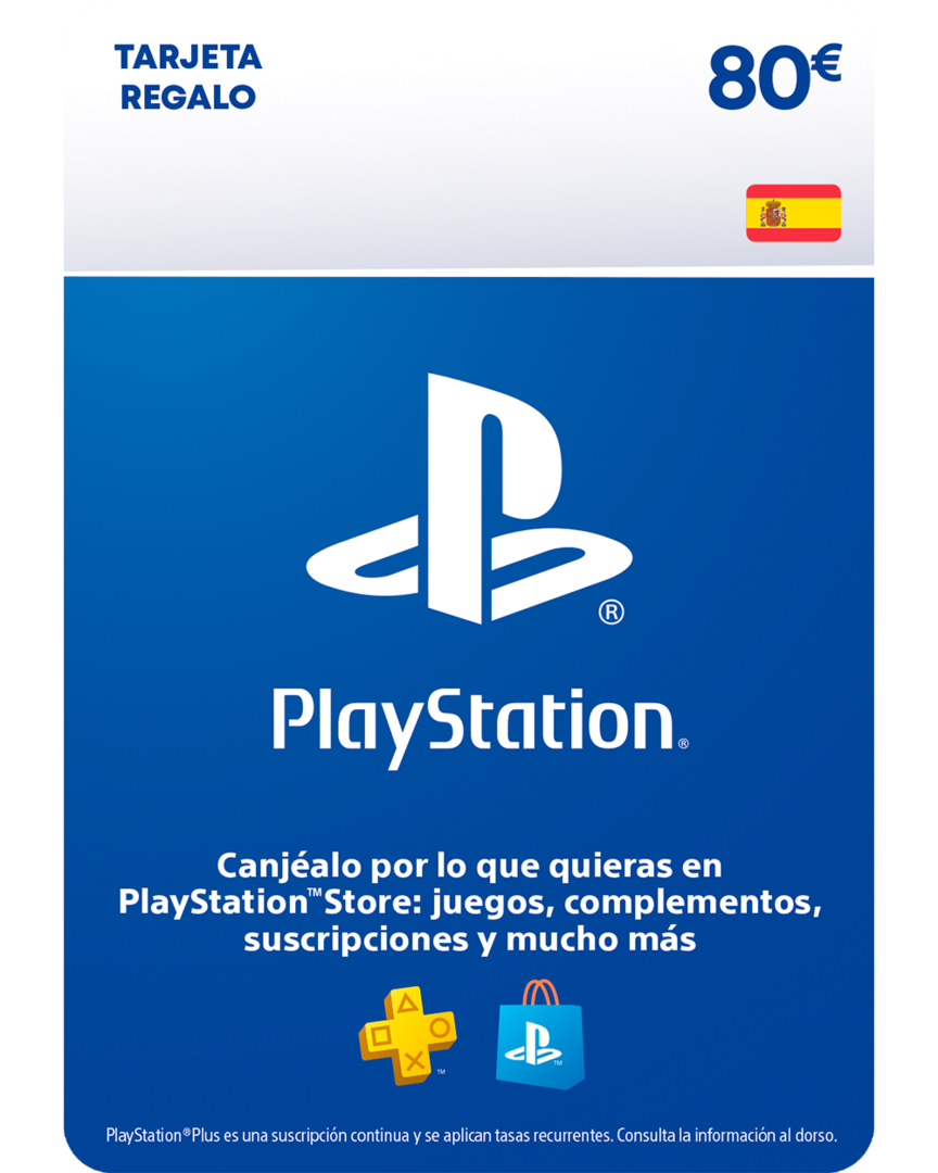 Tarjeta regalo de Playstation 80€