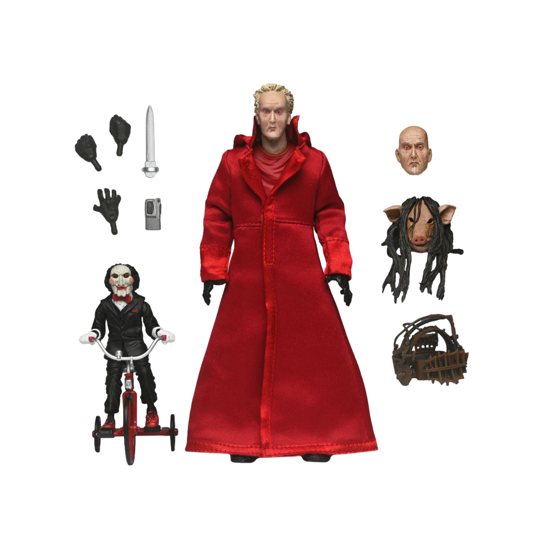 Figura jigsaw capa roja saw neca