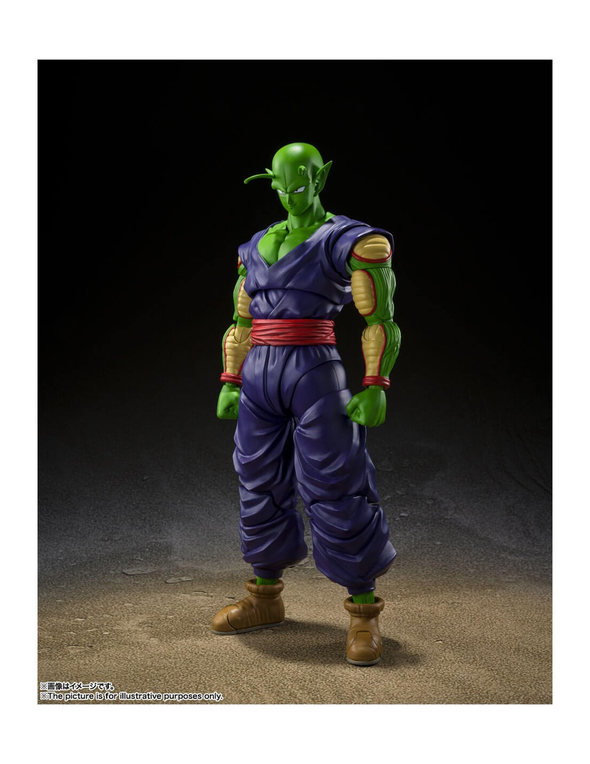 Figura piccolo super hero 14 cm dragon ball super sh figuarts