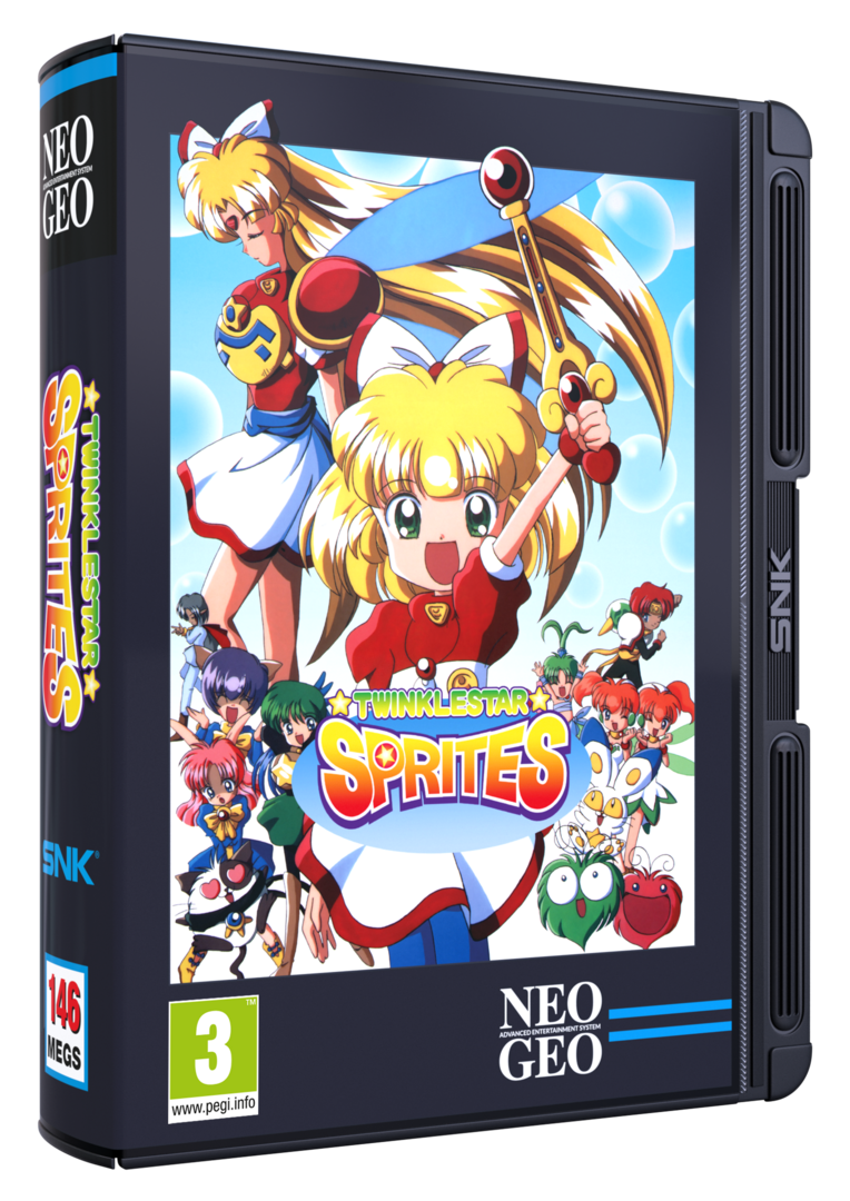 Cartucho twinkle star sprites neogeo aes+