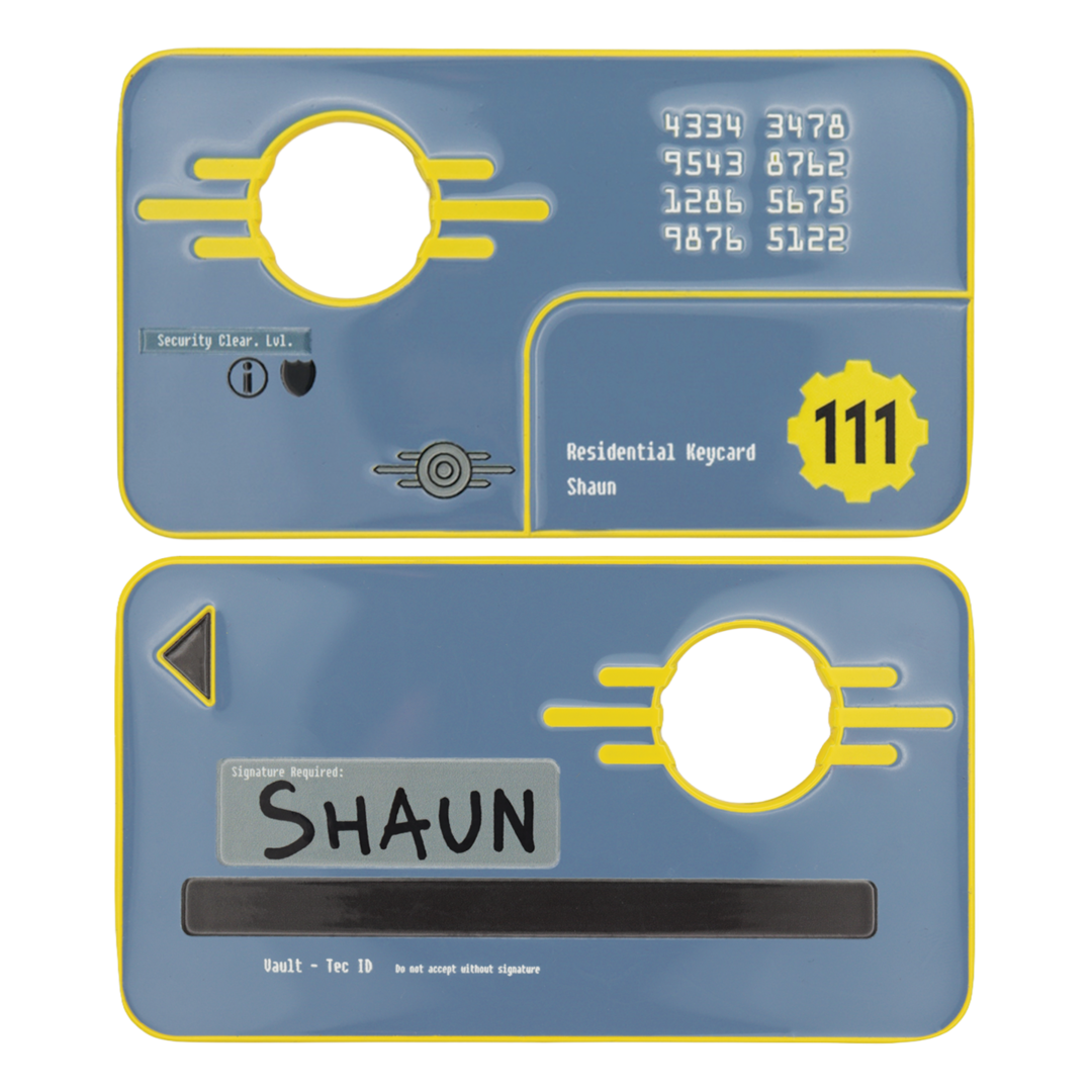 Réplica llave de seguridad vault 111 fallout 4 edición limitada fanattik