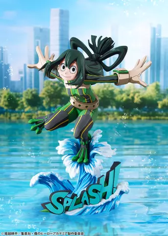 Reservar Figura Tsuyu Asui My Hero Academia Hero Suit 2D Ver. 1/8 Bellfine Figuras