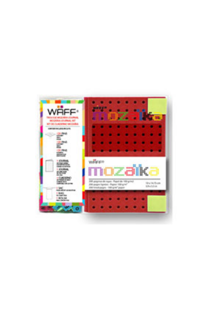 Combo mozaika m rojo/red 120 letras pin