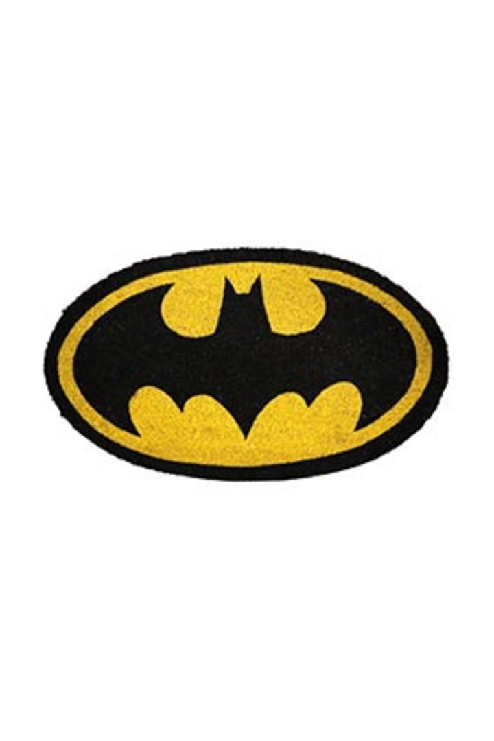 Logo batman felpudo ovalado 60x40 dc comics