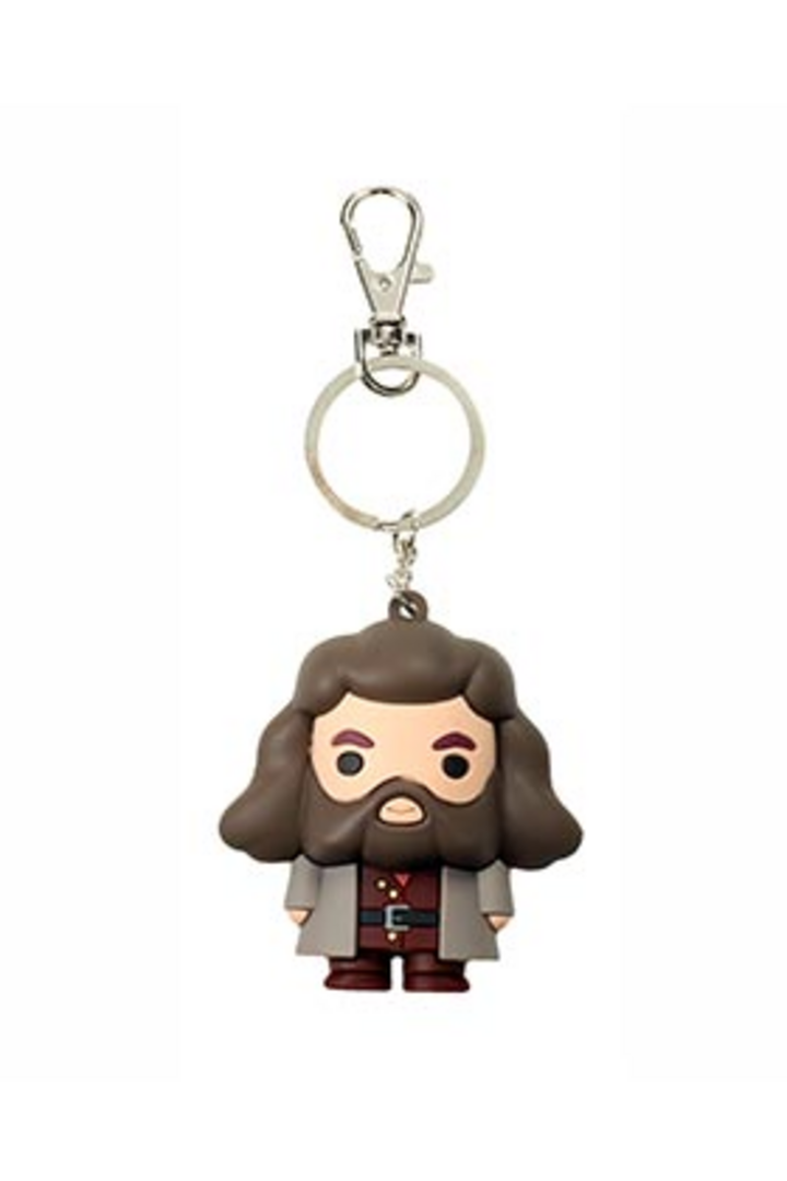 Rubeus hagrid llavero figurativo goma harry potter