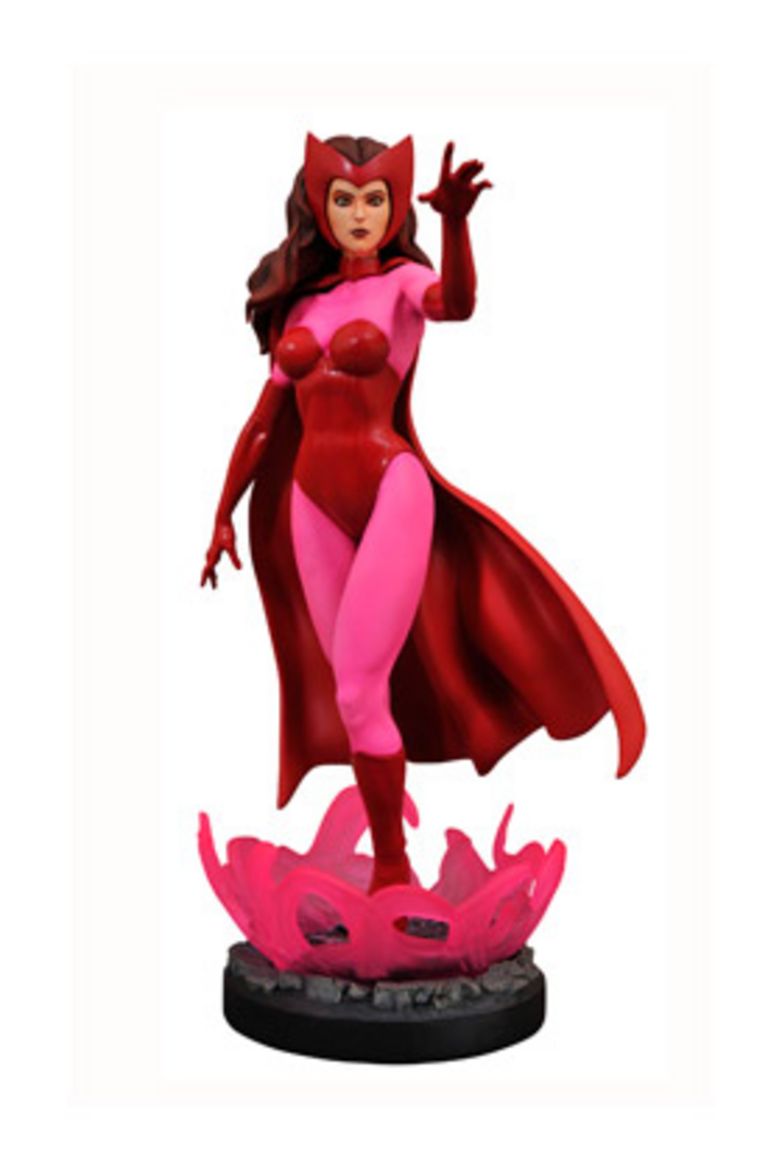 Scarlet Witch Estatua 28 cm Resina Marvel Comic Premier Collection