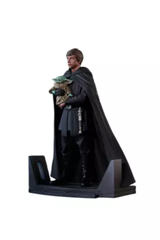 Comprar Luke Skywalker & Grogu Figura 25 cm SW The Mandalorian Premier Col 1/7 Scale Figuras