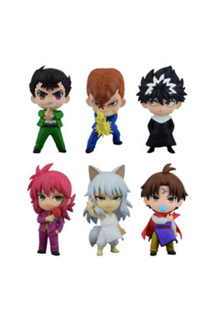 Yu yu hakusho surtido 6 figuras 5 cm yu yu hakusho mini figure collection