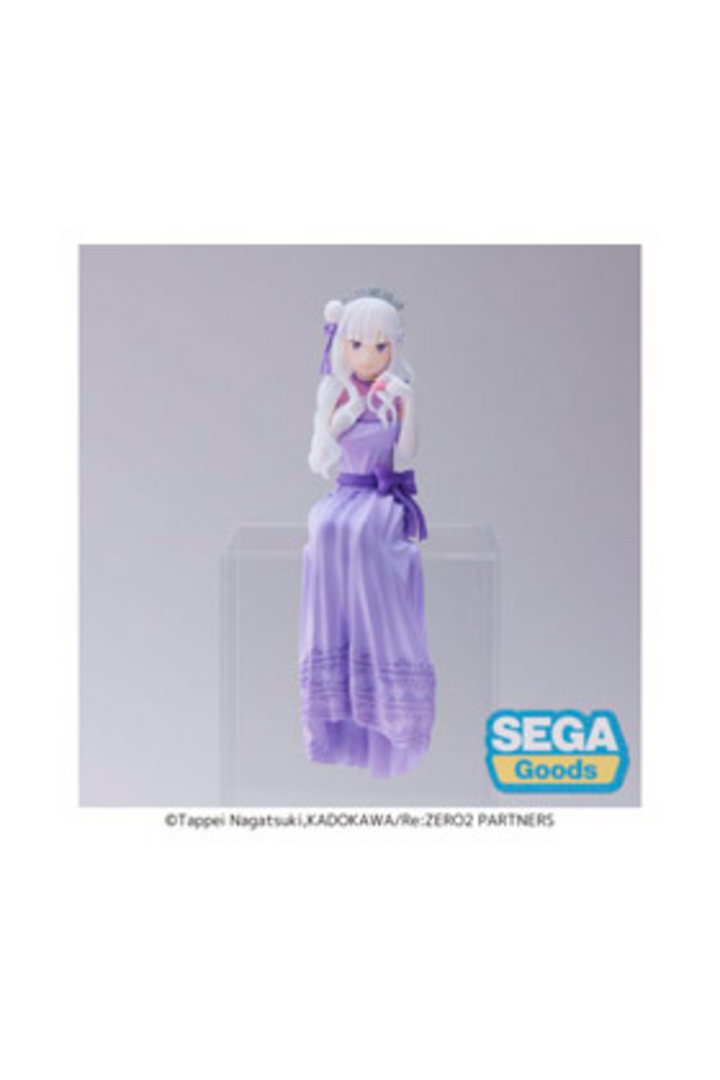Emilia Dressed-Up Party Fig 14 cm Re:Zero Sliaw Pm Perching Figure