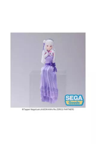 Comprar Emilia Dressed-Up Party Fig 14 cm Re:Zero Sliaw Pm Perching Figure Figuras