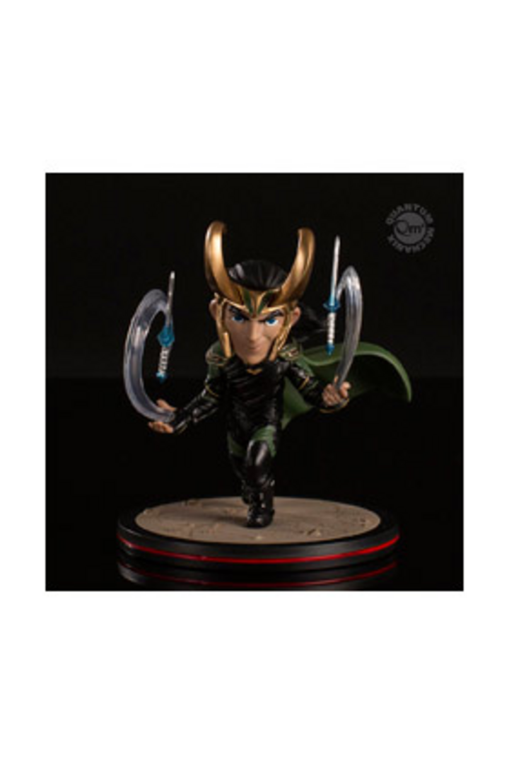 Loki Figura 10 cm Marvel Q-Fig Diorama