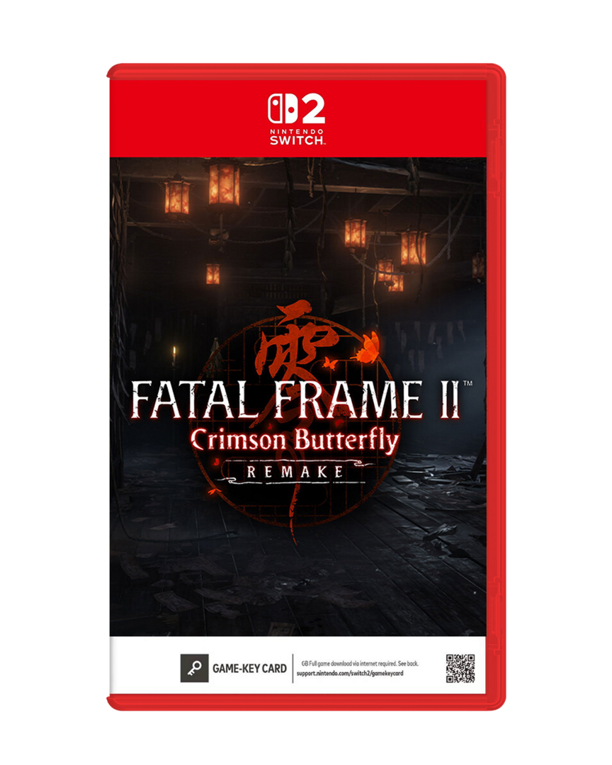 Fatal frame ii: crimson butterfly remake multi-language game key card import asia