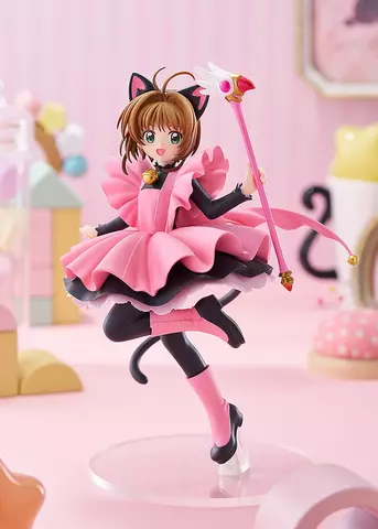 Reservar Figura Sakura Kinomoto Card Captor Sakura Black Cat Ver. Pop Up Parade L Figuras Estándar