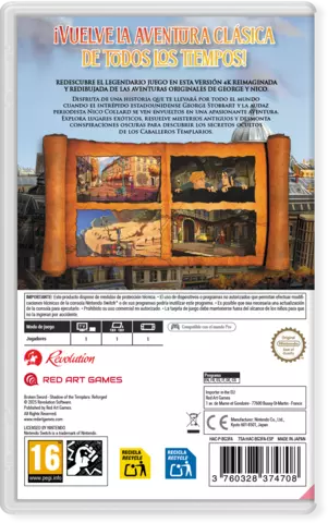 Reservar Broken Sword - La Leyenda de los Templarios: Reforged Switch Estándar