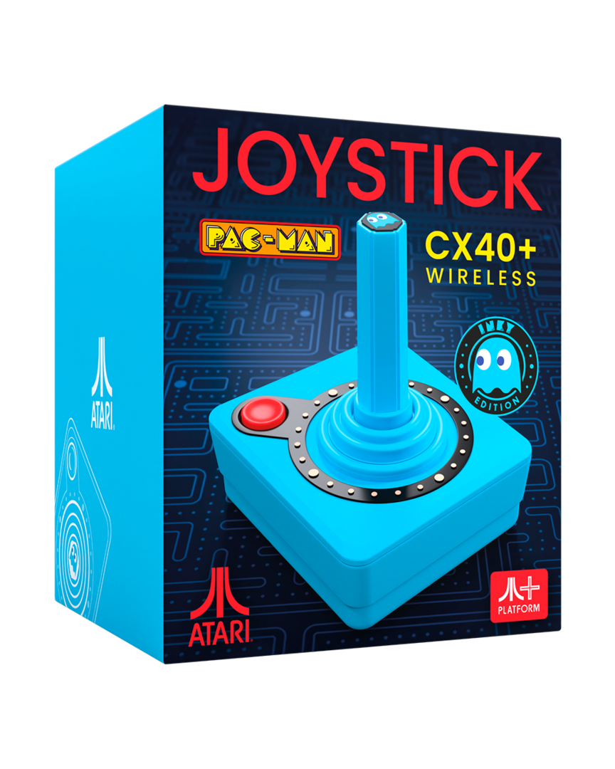 Joystick cx40+ wireless edición pac-man azul inky