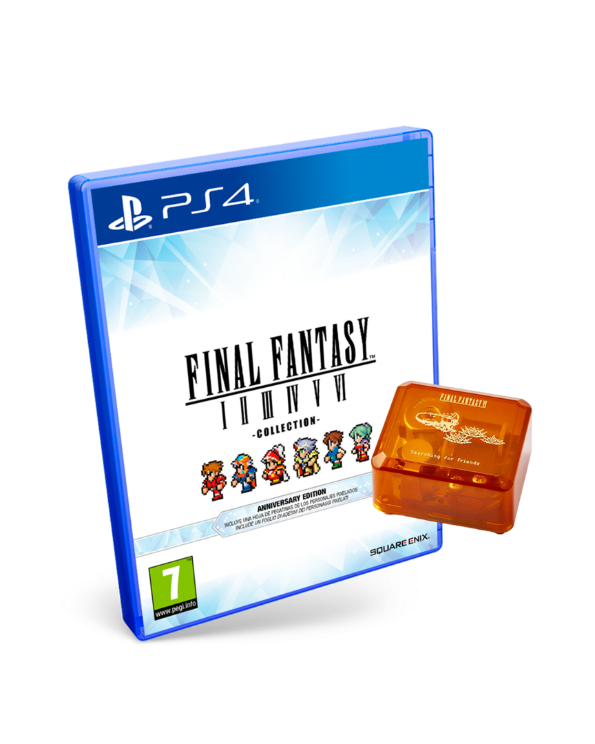 Final Fantasy I-VI Collection Edición Aniversario + Caja de Música Final Fantasy VI Searching for Friends