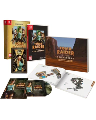 Reservar Tomb Raider I-III: Remastered Starring Lara Croft Edición Deluxe Switch Deluxe - EU