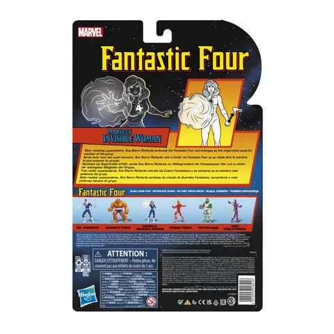 Comprar La Mujer Invisible Marvel Figura 15 cm Los Cuatro Fantásticos Marvel Legends Hasbro Figuras