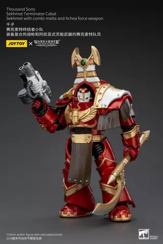Reservar Figura Exterminador Sekhmet de los Thousand Sons - Warhammer 30K The Horus Heresy JoyToy Figuras Estándar