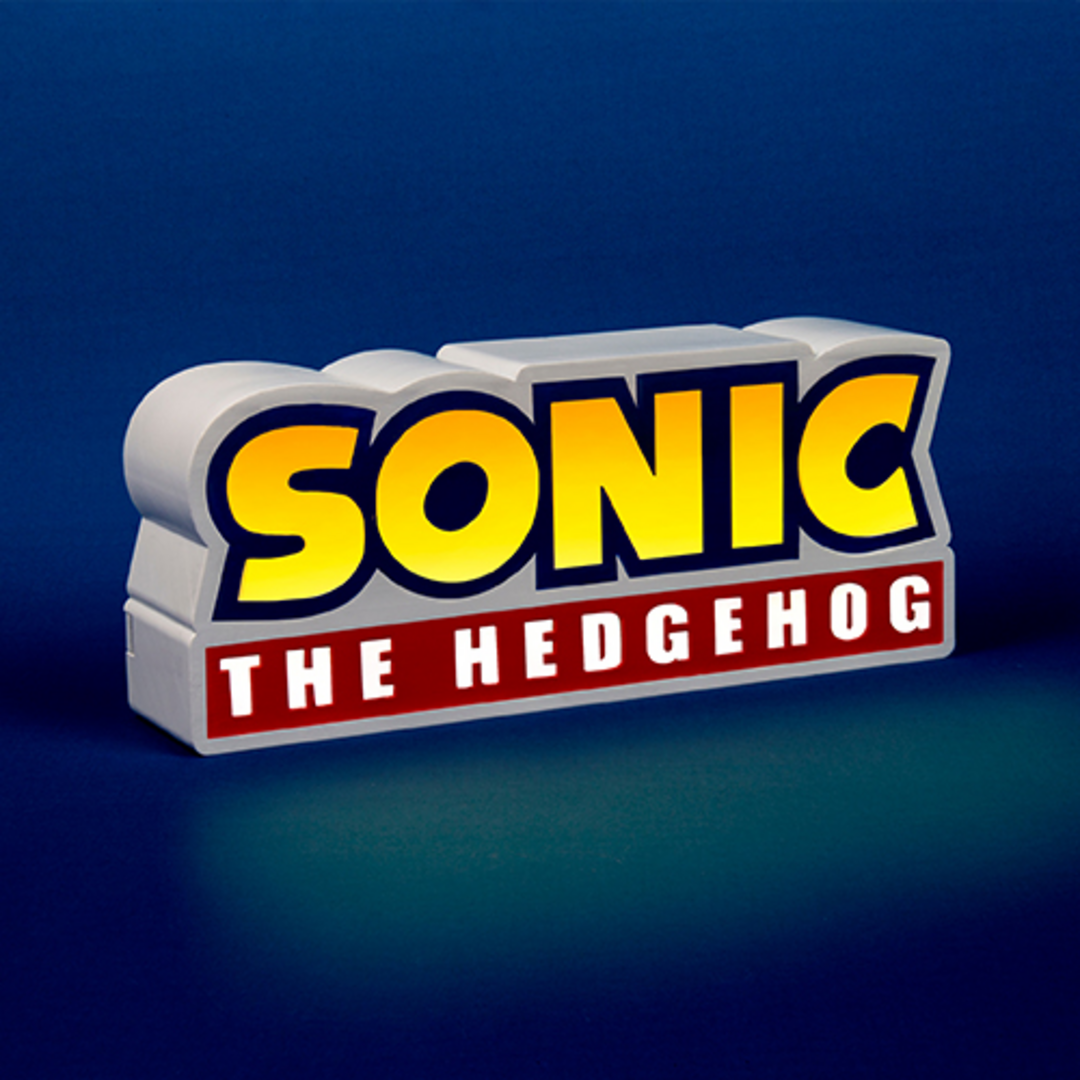 Sonic the hedgehog logo light