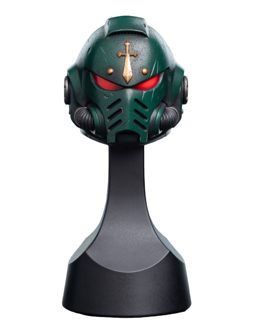 Réplica casco dark angels warhammer 40k 1/4 weta workshop