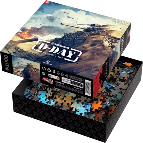 Comprar Good Loot - Gaming Puzzle: World of Tanks D-Day - 1000 Estándar