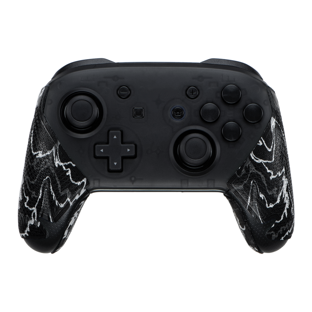 Lizard skins dsp controller grip para switch pro camuflaje negro