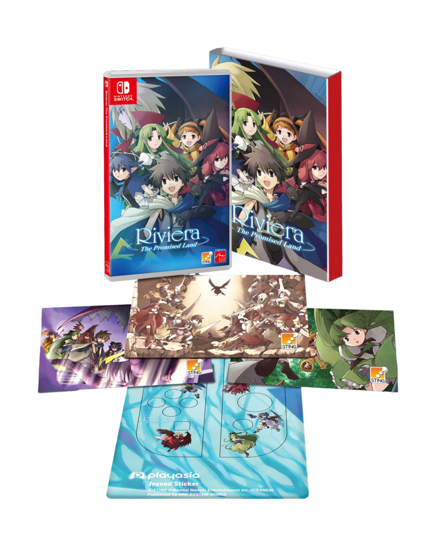 Riviera: the promised land remaster [first print edition] (multi-language) - imp asia