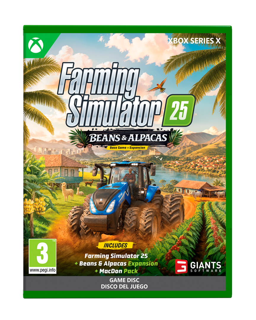 Farming simulator 25: beans & alpacas edition