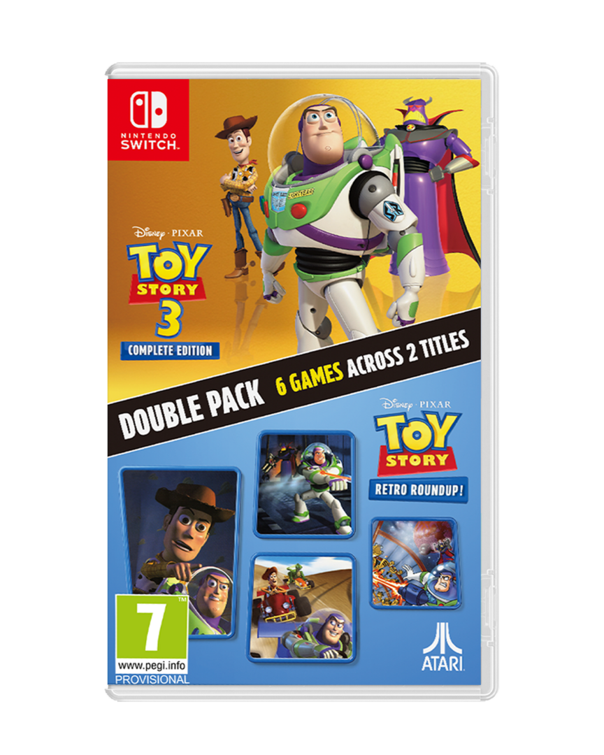 Toy story: retro roundup + toy story 3 complete edition double pack
