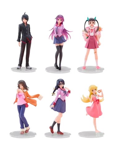 Pack 6 Figuras Monogatari Series CHILLfigg New Vision Toys