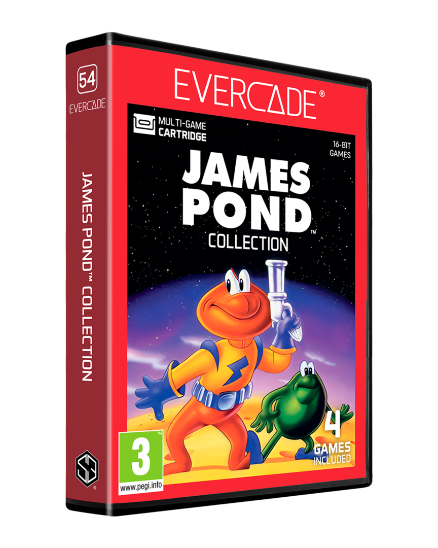 Cartucho evercade james pond collection