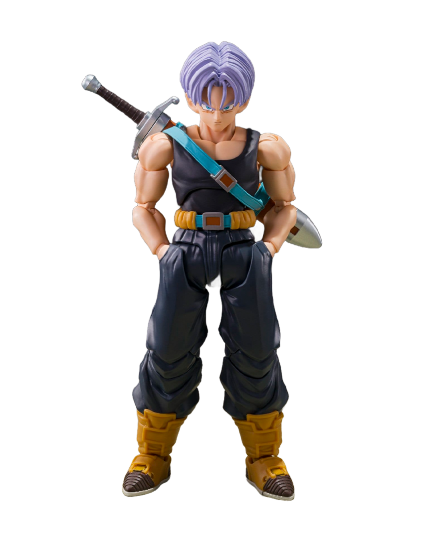 Figura future trunks dragon ball z group base ver.b limited edition sh figuarts