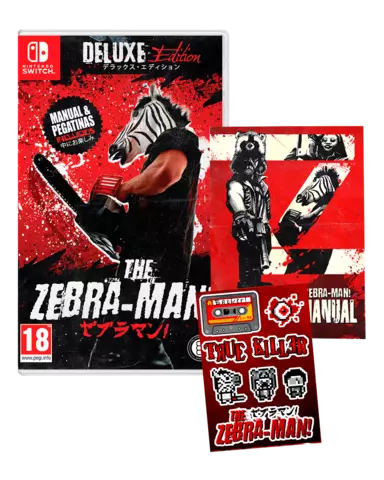 Carátula de The Zebra Man Edición Deluxe para Switch (edición PAL España)