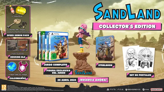 Reservar Sand Land Edición Coleccionista PS5 Coleccionista