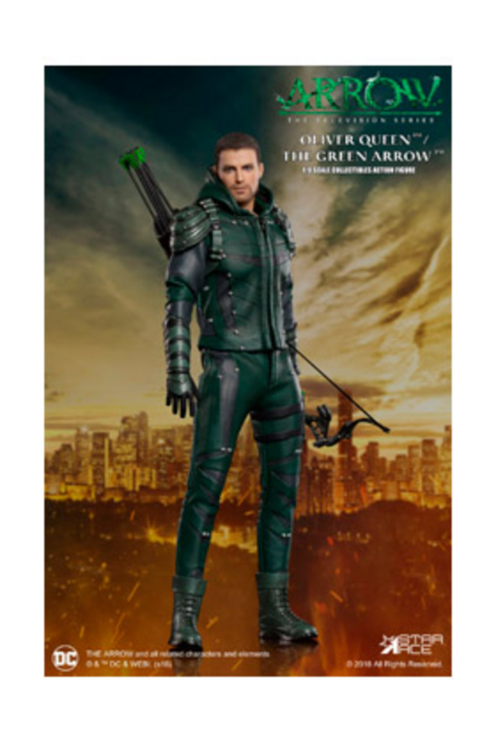 Green Arrow Ver. Deluxe Figura 22.5 cm Arrow Dc Comics 1/8 Collectible Action Figure Re-Run