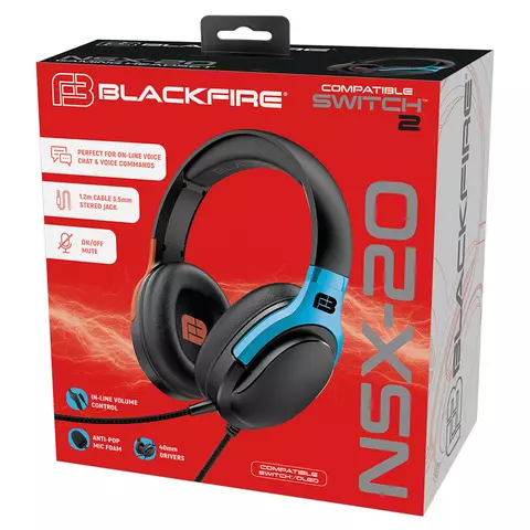 Comprar Auriculares Gaming Blackfire Nsx-20 Switch 2 Switch 2