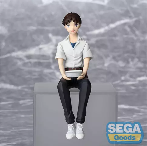 Reservar Figura Shinji Ikari Rebuild of Evangelion PM Perching Sega Figuras Estándar