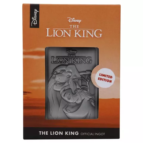 Reservar Lingote Lion King Disney Edición Limitada Fanattik Limitada