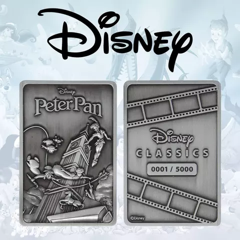 Reservar Lingote Peter Pan Disney Edición Limitada Fanattik Limitada