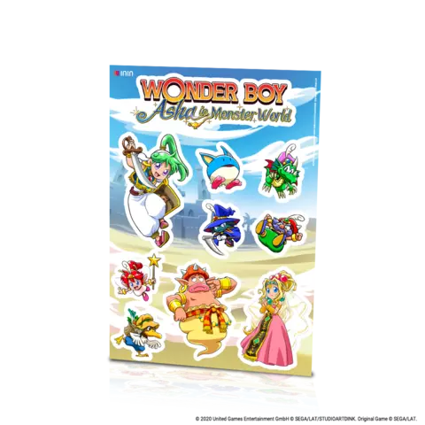 Comprar Wonder Boy: Asha in Monsterland Mega Collector's Edition PS4 Ultra Coleccionista - EEUU