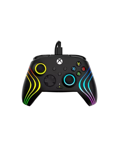 Mando Afterglow Wave con cable · Negro