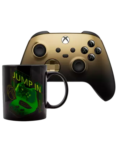 Comprar Mando Inalámbrico Gold Shadow Edición Especial + Taza Xbox con Licencia Oficial Xbox Series Edición Especial | Gold Shadow