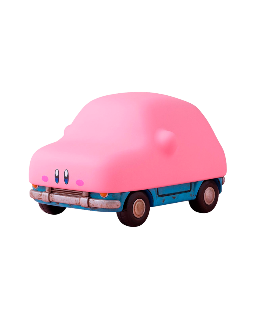 Figura kirby versión boca-coche pop up parade
