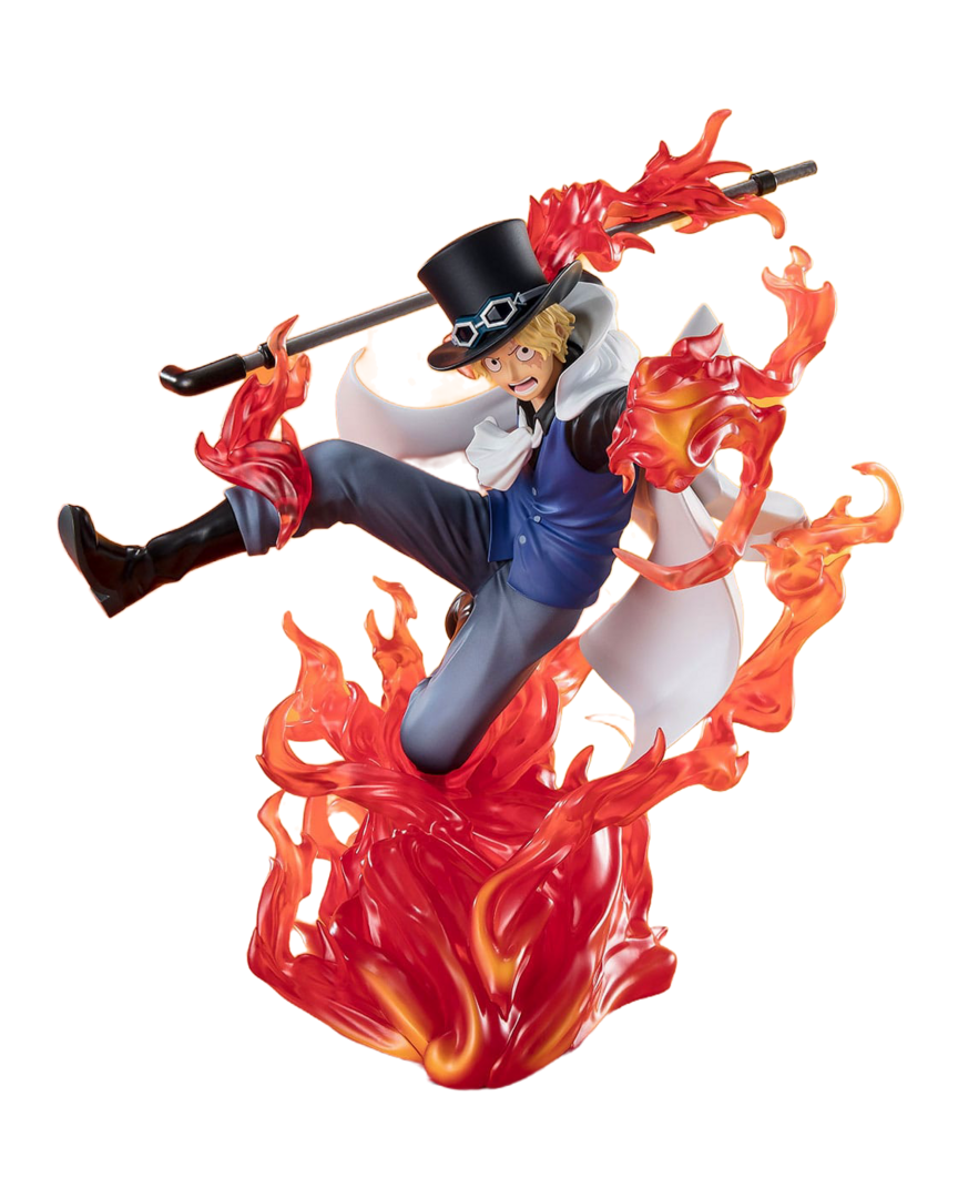 Figura sabo fire fist rook check one piece figuarts zero